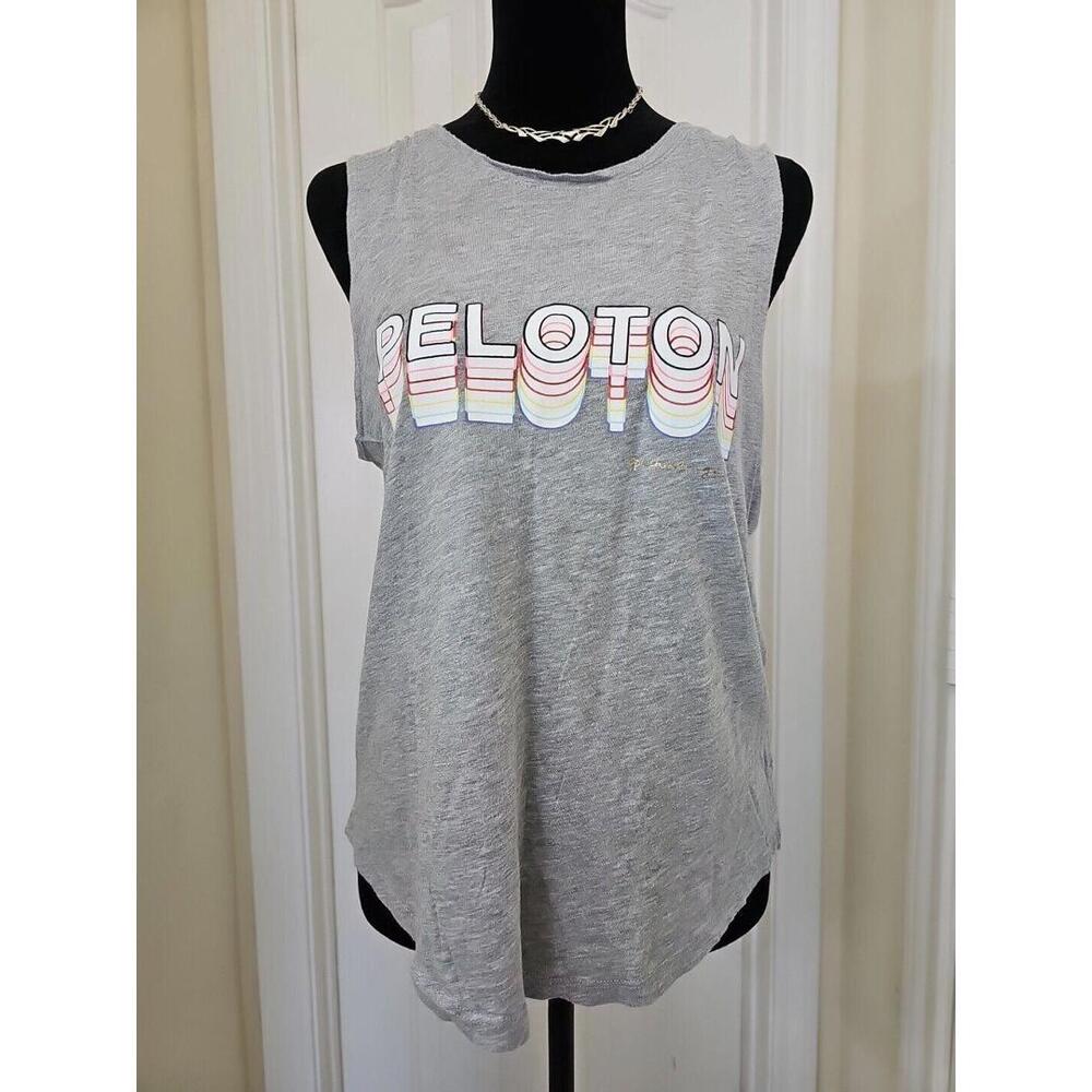 Spiritual Gangster Peloton Tank Top  Medium Gray‎